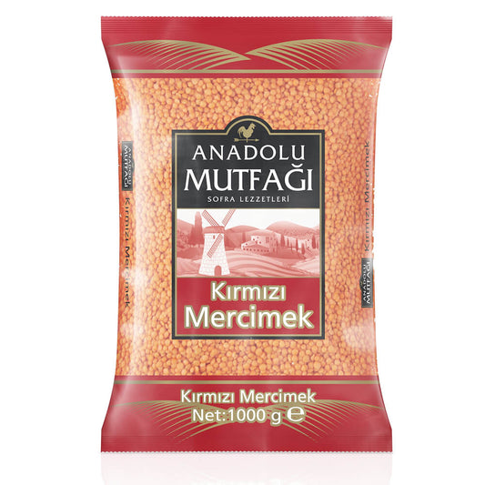 Anadolu Mutfağı Kırmızı Mercimek (1000 G)