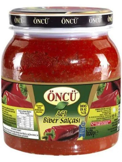 Öncü Acı Biber Salçası (1650 G)